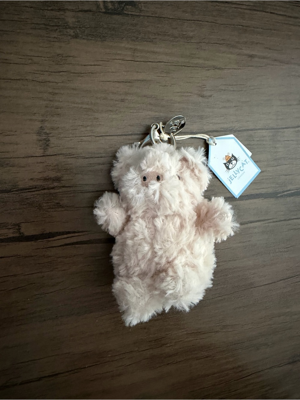 Jellycat Pink Pig Plush Keychain